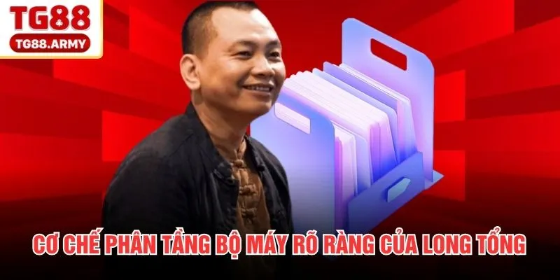 Cơ chế phân tầng bộ máy rõ ràng của Long Tổng 